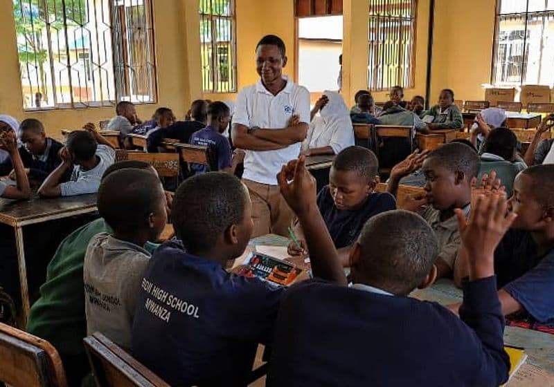 A classroom science lesson in progress at Bidii Schools